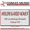 Live in der Hamburger Musikhalle, 28. Januar 1986 - Hildegard Knef