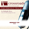 Midnight Cry (Performance Track Low without Background Vocals in C#) - Crossroads Performance Tracks