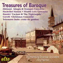 Treasure of the Baroque by Wurttemburg Chamber Orchestra & Jorg Faerber album reviews, ratings, credits
