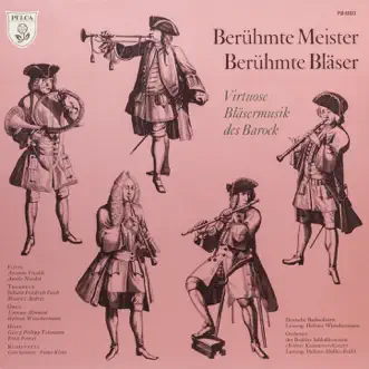 Berühmte Meister, berühmte Bläser by Deutsche Bachsolisten, Helmut Winschermann & Orchester der Brühler Schlosskonzerte album reviews, ratings, credits