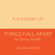 Quark Notes - A Summary of Things Fall Apart by Chinua Achebe (Unabridged)