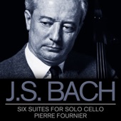 J.S. Bach, Six Suites for Solo Cello: Pierre Fournier artwork