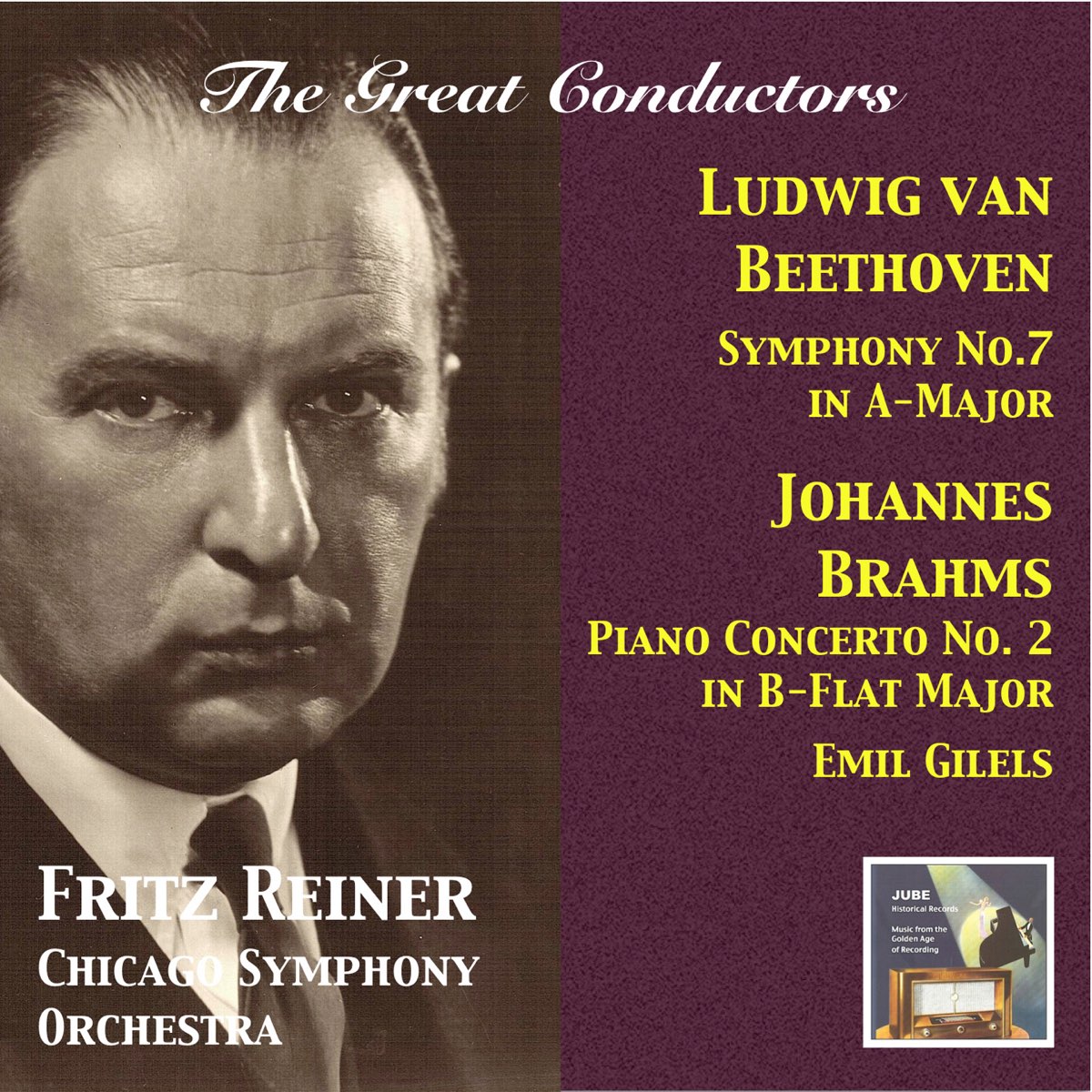 ‎The Great Conductors: Fritz Reiner Conducts Beethoven & Brahms (2015 ...