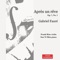 Fauré Après un rêve cover