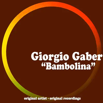Bambolina - Giorgio Gaber