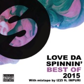 Love Da Spinnin' Best of 2015 with Mixtape by IZZI (feat. IMPURi) artwork