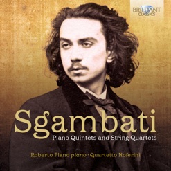 SGAMBATI/PIANO QUINTETS & STRING cover art