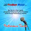 My Life Is in Your Hands (Originally Performed by Kirk Franklin) [Instrumental Performance Tracks] album lyrics, reviews, download