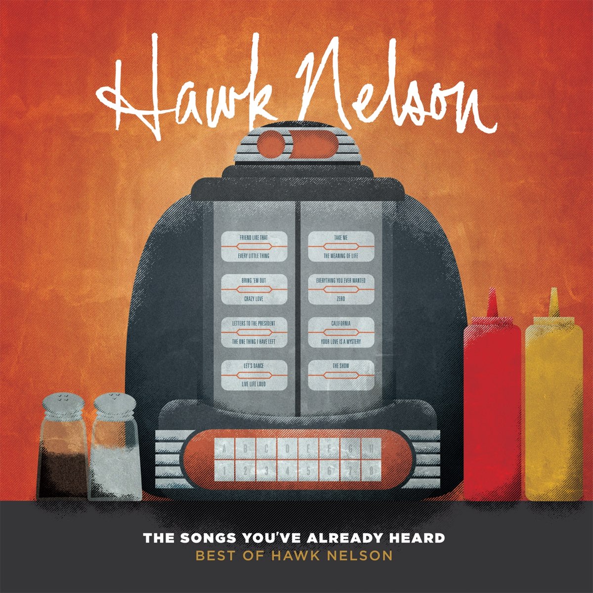 I can t hear you well. Hawk Nelson. Hawks Loves you. Hawk one Love. Hawk Nelson - things we go through.