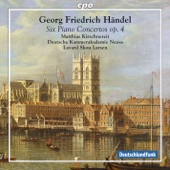 Händel: 6 Piano Concertos, Op. 4 artwork