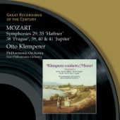 Mozart: Symphonies 29, 35 'Haffner', 38 'Prague', 39, 40 & 41 'Jupiter' artwork