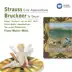 Strauss: Eine Alpensinfonie - Bruckner: Te Deum album cover