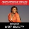 Not Guilty (Medium Key Performance Track Without Background Vocals) artwork