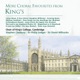 CHORAL FAVOURITES cover art