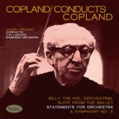 Copland Conducts Copland: Billy the Kid Orchestral Suite, Statements for Orchestra & Symphony No. 3 artwork