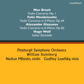 Max Bruch: Violin Concerto No. 1 - Felix Mendelssohn: Violin Concerto in E-Minor, Op. 64 - Alexander Glazunov: Violin Concerto in A-Minor, Op. 82 & Hugo Wolf: Italian Serenade - Multi-interprètes