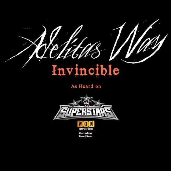 Cover artwork for Invincible (WWE Superstars Theme Song)