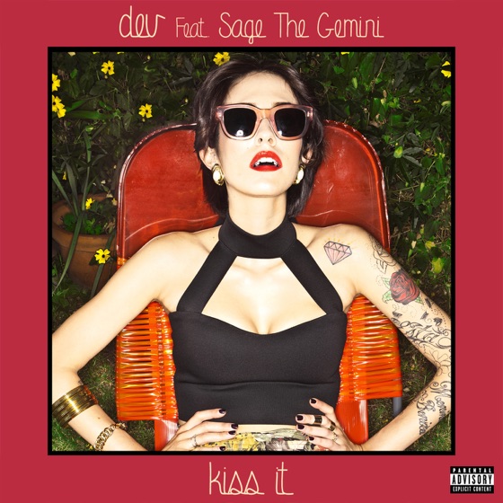 Cover artwork for Kiss It (feat. Sage the Gemini)