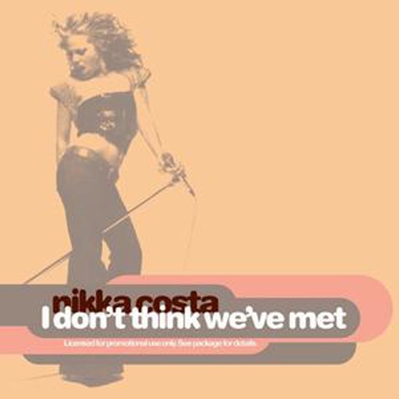 Cover artwork for I Don't Think We've Met