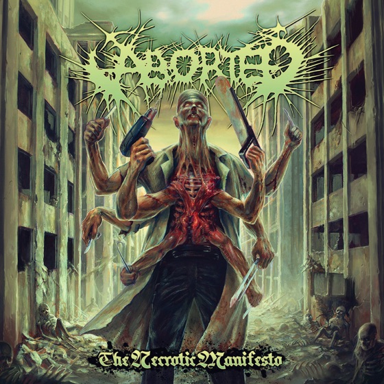 Cover artwork for Necrotic Manifesto