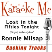 Lost in the Fifties Tonight Bass and Drums Mix (in the style of Ronnie Milsap) [Backing Track] artwork