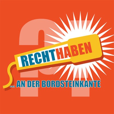 Recht haben - an der Bordsteinkante!