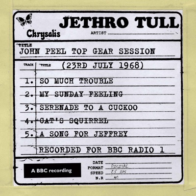 John Peel Top Gear Session: Jethro Tull (23rd July 1968) - EP - Jethro Tull