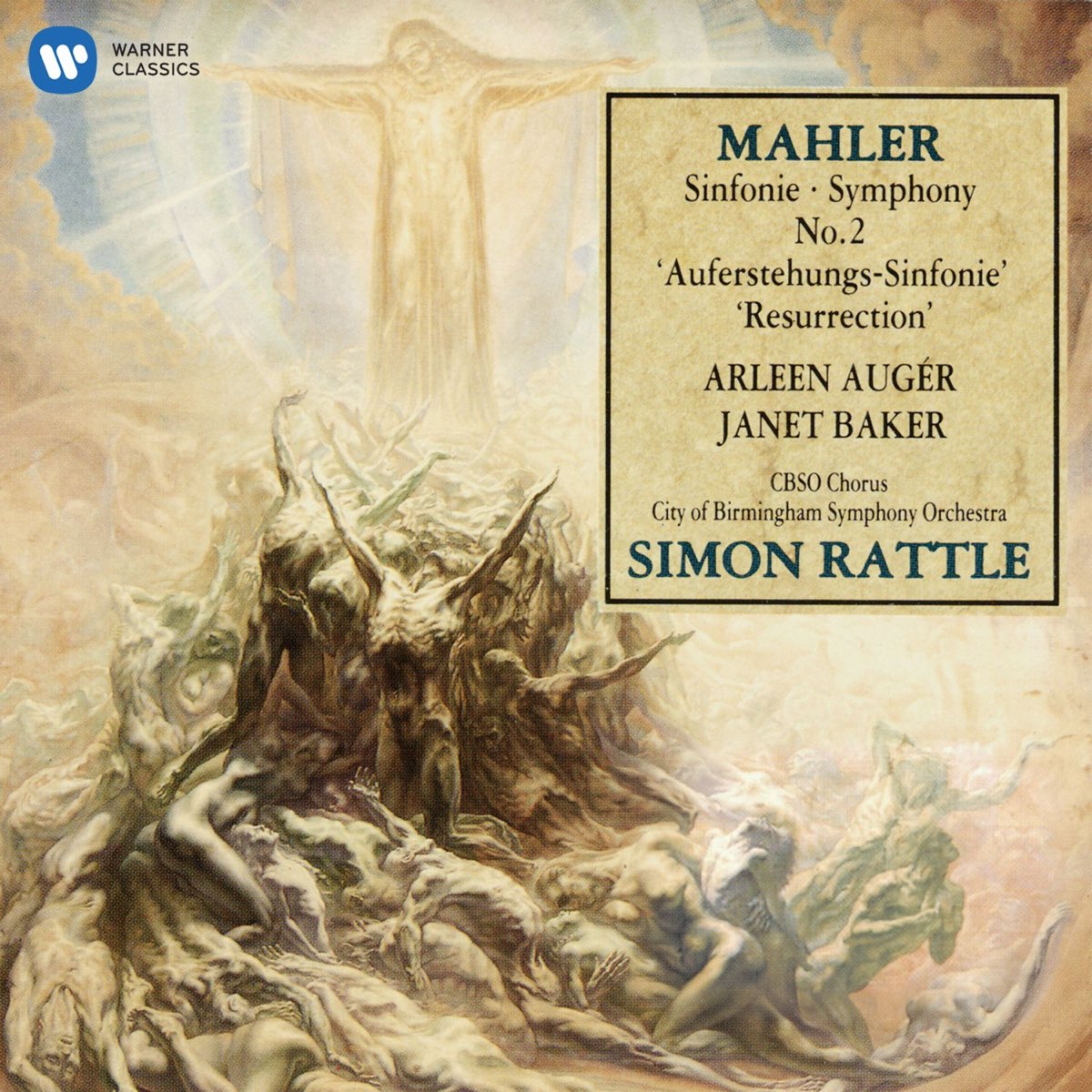 Mahler Symphony No 2 Resurrection By Sir Simon Rattle Dame Janet