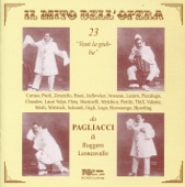 Pagliacci, Act I: "Vesti la giubba" (performed by Zenatello) artwork