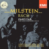 Bach: Partitas for Unaccompanied Violin artwork