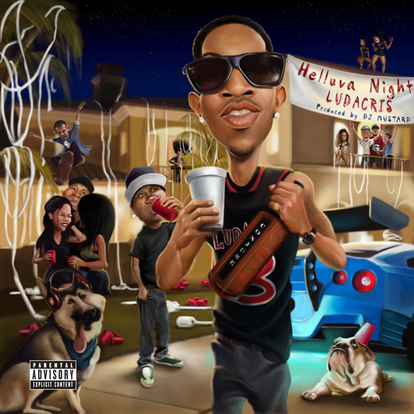 Ludacris - Helluva Night - Single
