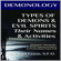 Michael Freze - Demonology: Types of Demons & Evil Spirits - Their Names & Activities: Demonic Hierarchy Evil Characteristics Protection From Evil: The Demonology Series, Book 11 (Unabridged)