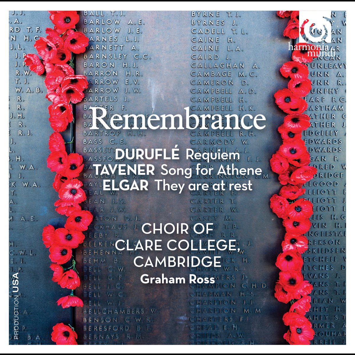 Remembrance Bonus Track Version By Choir Of Clare College Cambridge Graham Ross On Apple Music