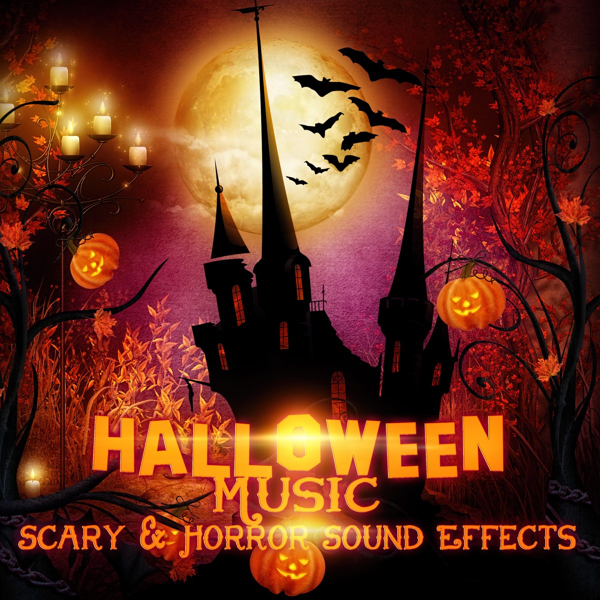 Halloween Music: Scary & Horror Sound Effects của Horror Music Collection  trên Apple Music