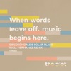 When Words Leave Off, Music Begins Here - EP