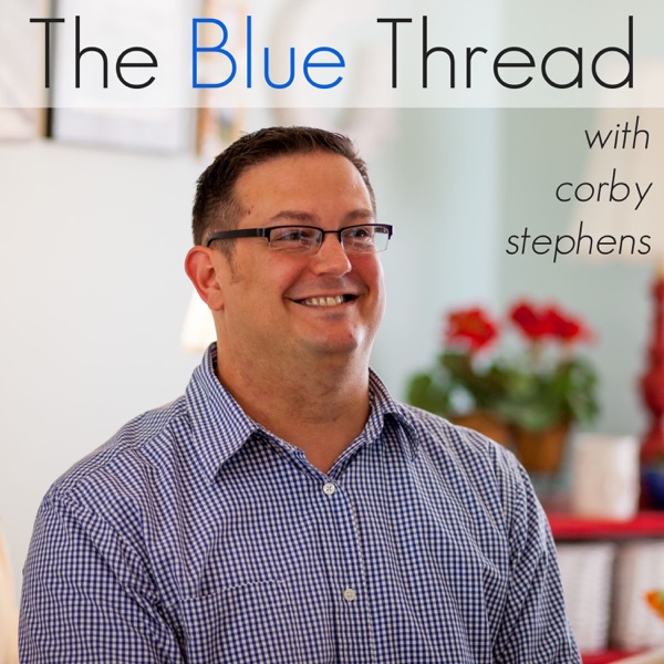 The Blue Thread with Corby Stephens cover