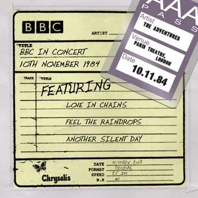 BBC in Concert (10 November 1984) - EP - The Adventures