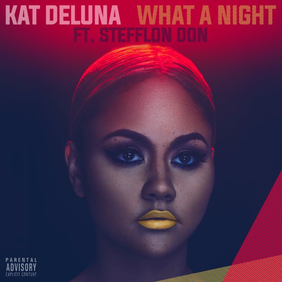 Cover artwork for What a Night (feat. Stefflon Don)