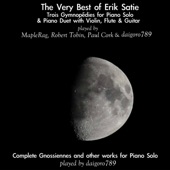 The Very Best of Eric Satie: Gymnopédies & Gnossiennes for Piano, Violin, Flute & Guitar artwork