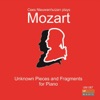 Mozart, Wolfgang Amadeus - minuet for piano KV 1