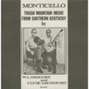 Monticello: Tough Mountain Music from Southern Kentucky
