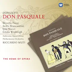 Don Pasquale, Act III Prima Scena: Vediamo: alla modista cento scudi (Pasquale) Song Lyrics