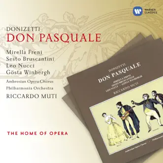 Don Pasquale, Act I Quarta Scena: So anch'io la virtù magica (Norina) by Mirella Freni, Philharmonia Orchestra & Riccardo Muti song reviws