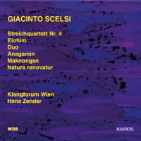 Klangforum Wien & Hans Zender - Giancinto Scelsi: Works for Strings artwork