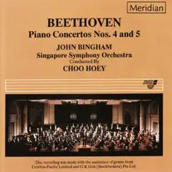 Beethoven: Piano Concertos Nos. 4 & 5 by John Bingham, Choo Hoey & Singapore Symphony Orchestra album reviews, ratings, credits