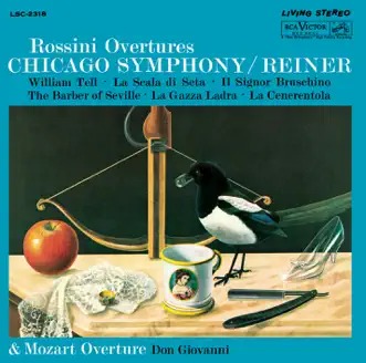 Rossini: Overtures - Mozart: Don Giovanni Overture by Fritz Reiner, Chicago Symphony Orchestra & Mihaly Virizlay album reviews, ratings, credits