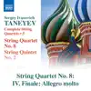 Stream & download String Quartet No. 8 in C Major: IV. Finale. Allegro molto - Single