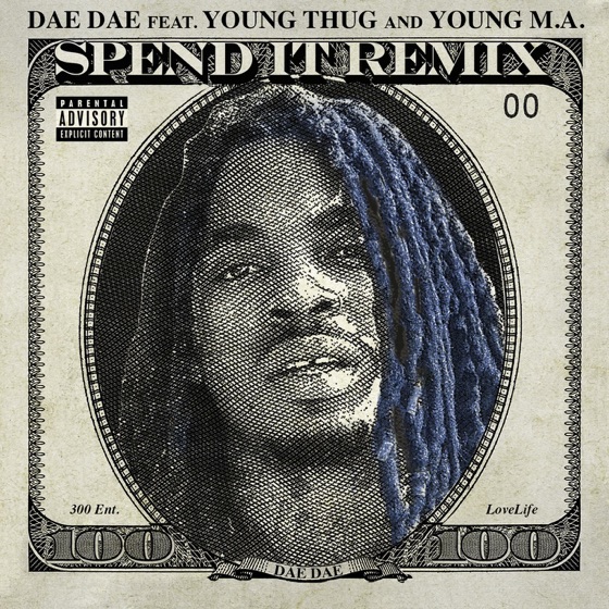 Cover artwork for Spend It (feat. Young Thug & Young MA) [Remix]