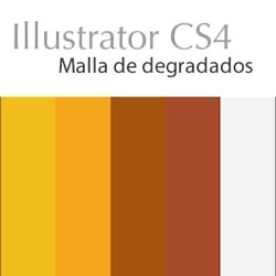 Illustrator CS4 - Malla de degradados