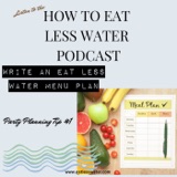 Summer Party Planning Tips to Eat Less Water